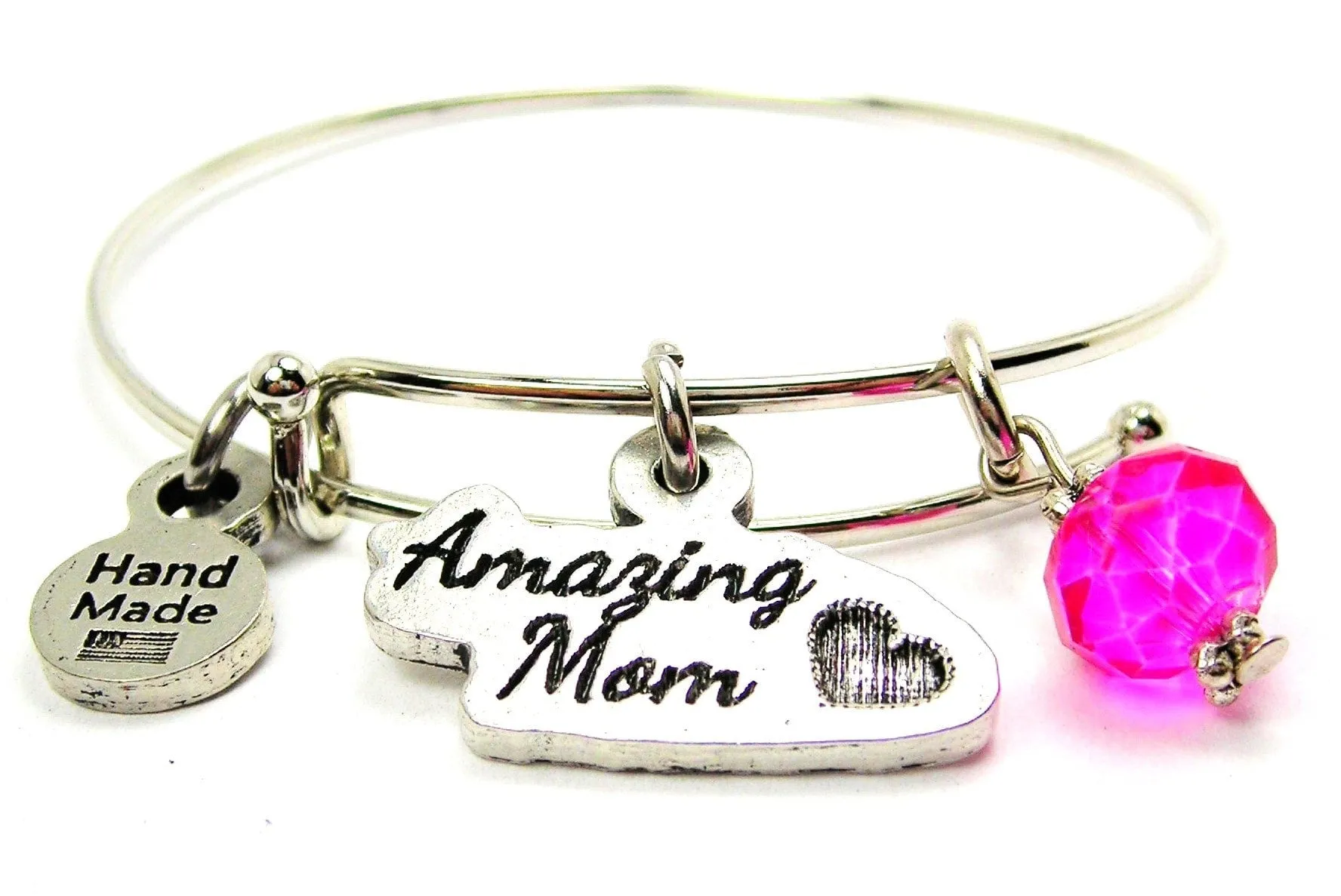 Amazing Mom Expandable Bangle Bracelet