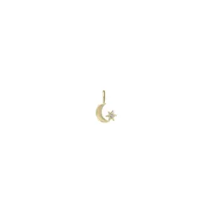 Amulet Crescent Star Charm