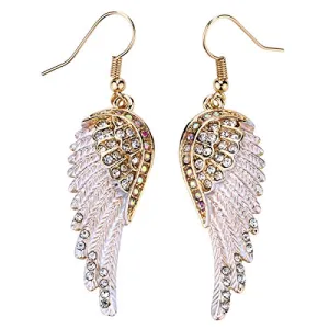 Angel Wing Dangle Earrings