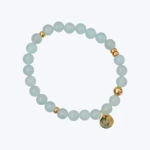 Aquamarine Love Bracelet