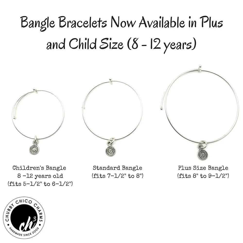 Be Passionate Expandable Bangle Bracelet Set