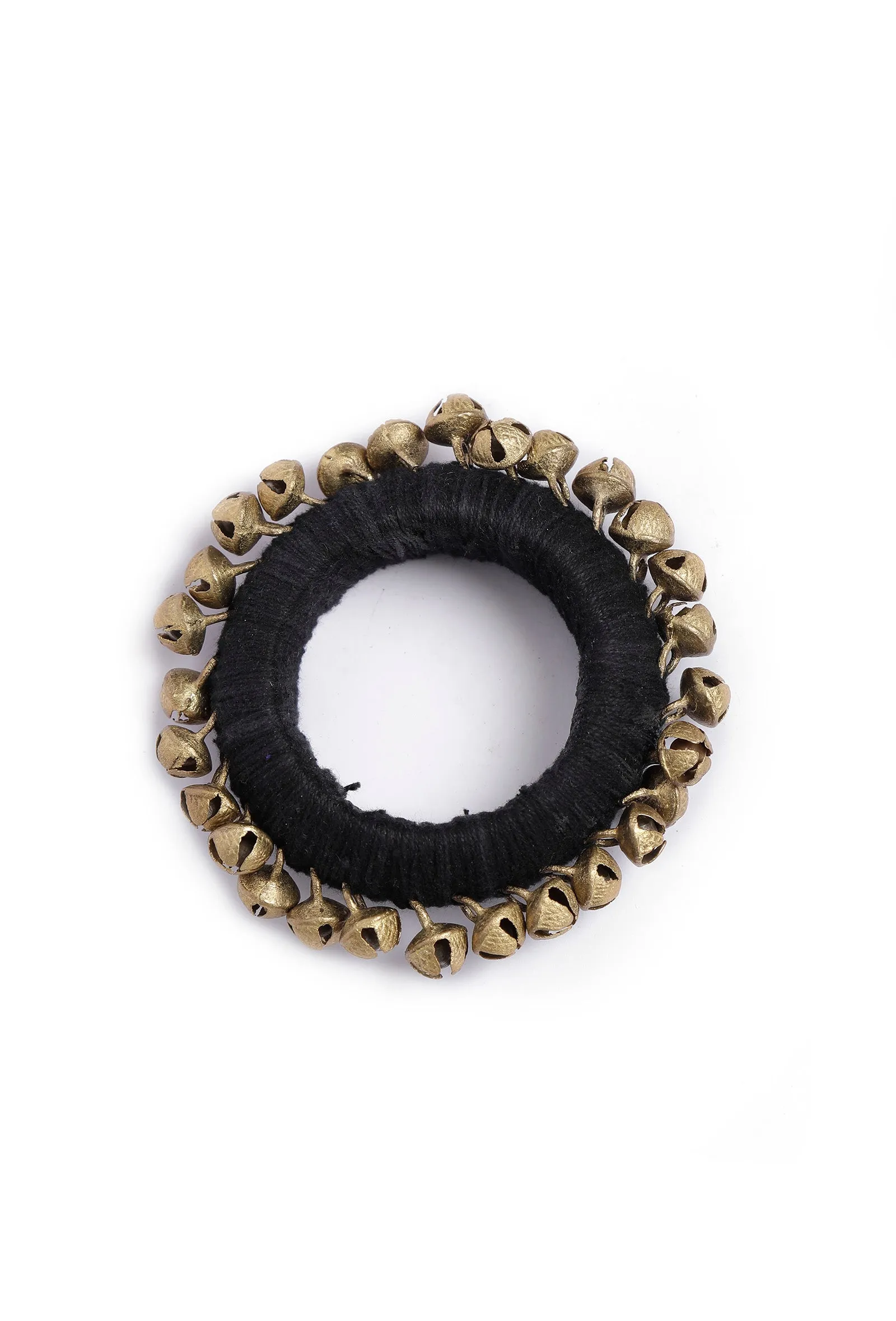 Black Thread Wooden Bangles