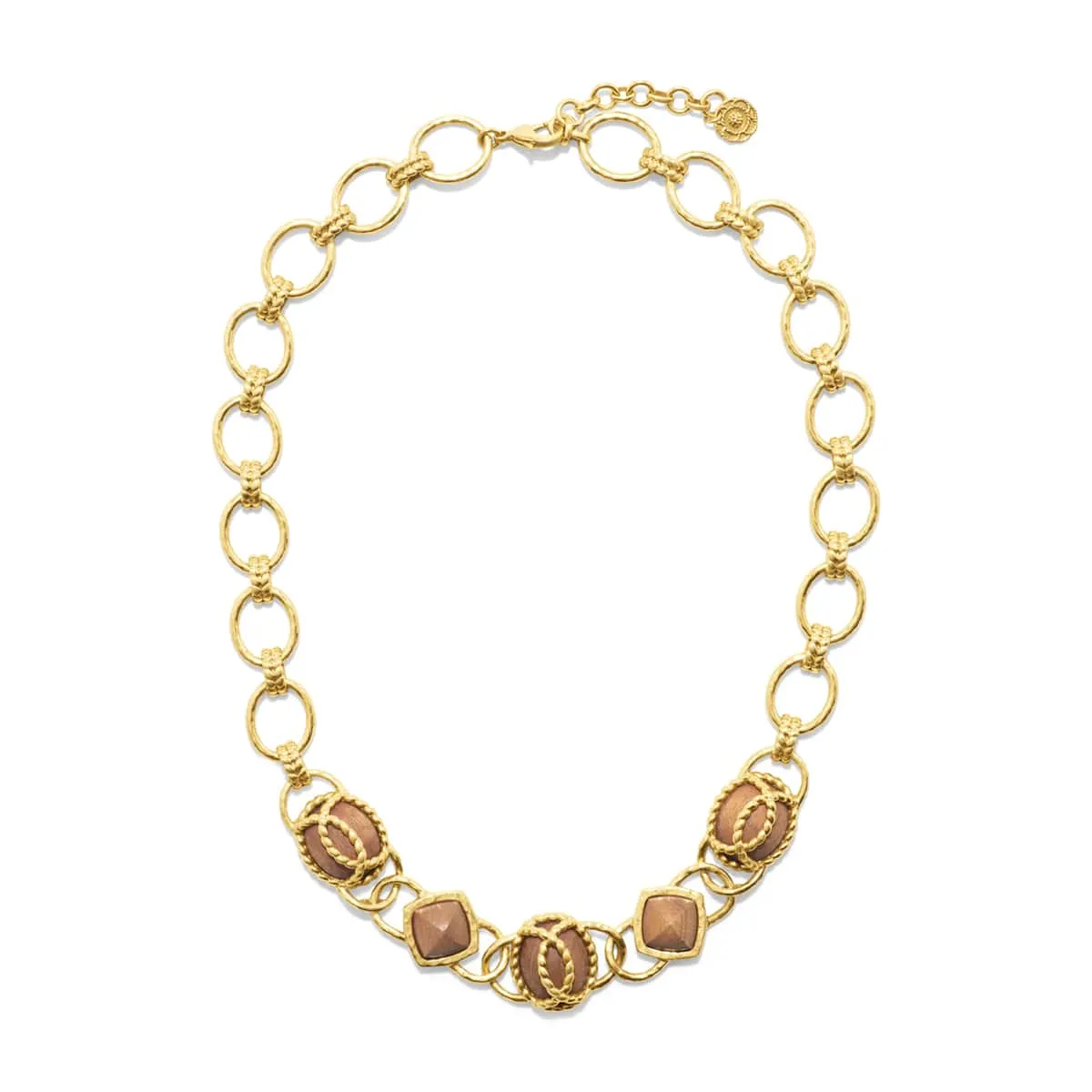 Blandine Chain Necklace - Teak