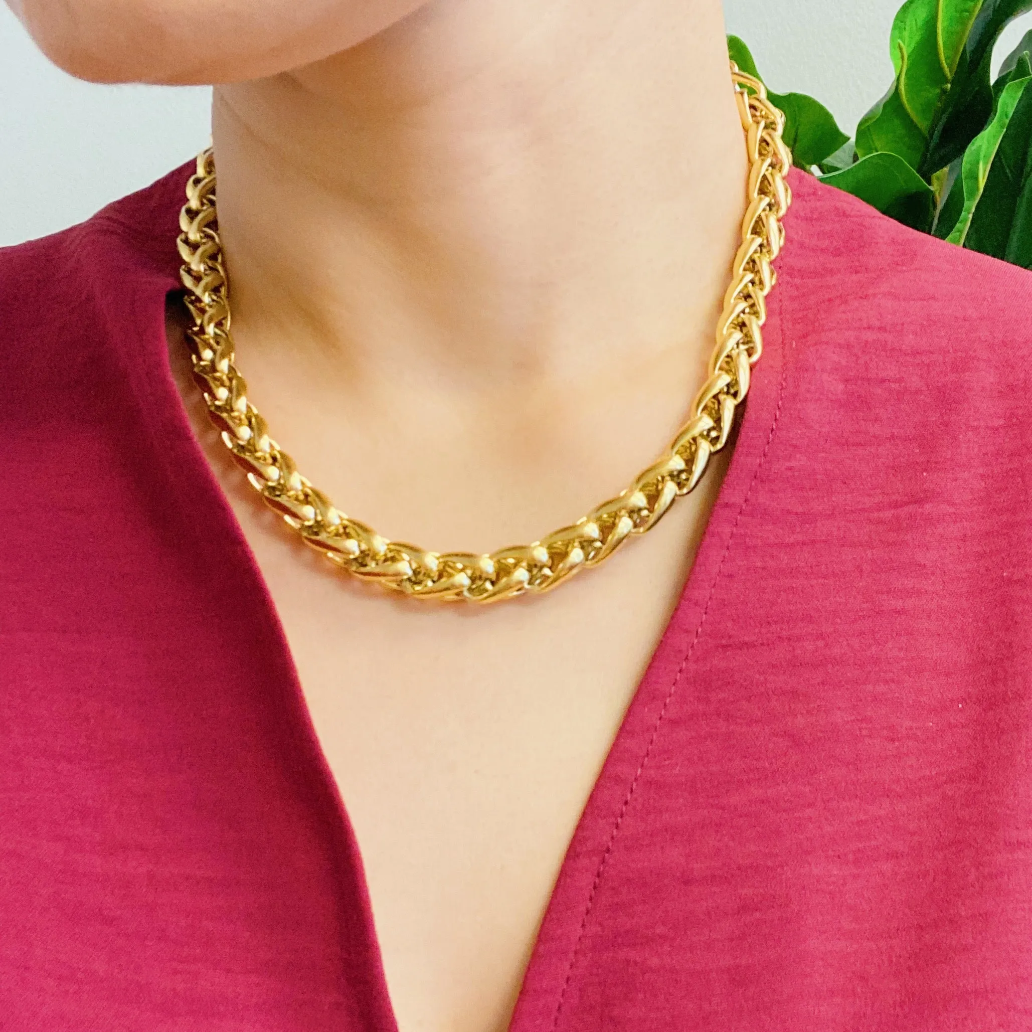 Bold And Edgy Chain Necklace