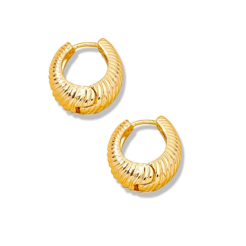 Chic Metal Earrings from the Vienna Verve Collection