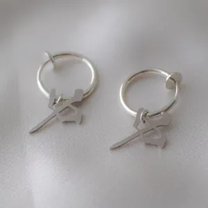 chun simple earrings