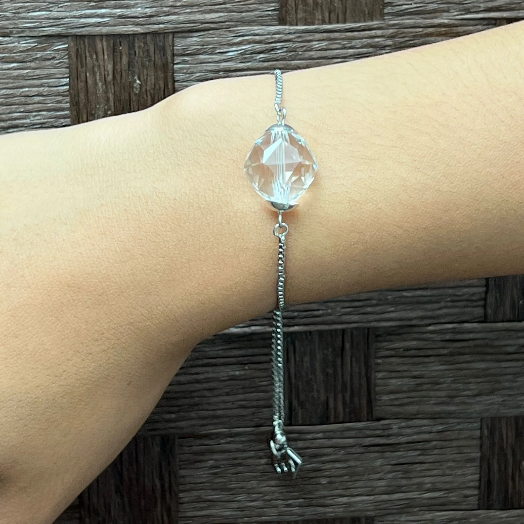 Clear Quartz La Forma Bracelet SHW