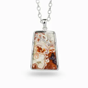 Crazy Lace Agate Necklace