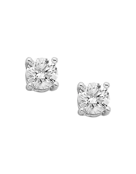 Diamond Studs - 10ct White Gold Diamond Studs - 768591