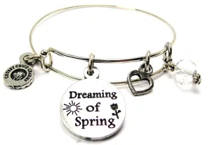 Dreaming Of Spring Bangle Bracelet