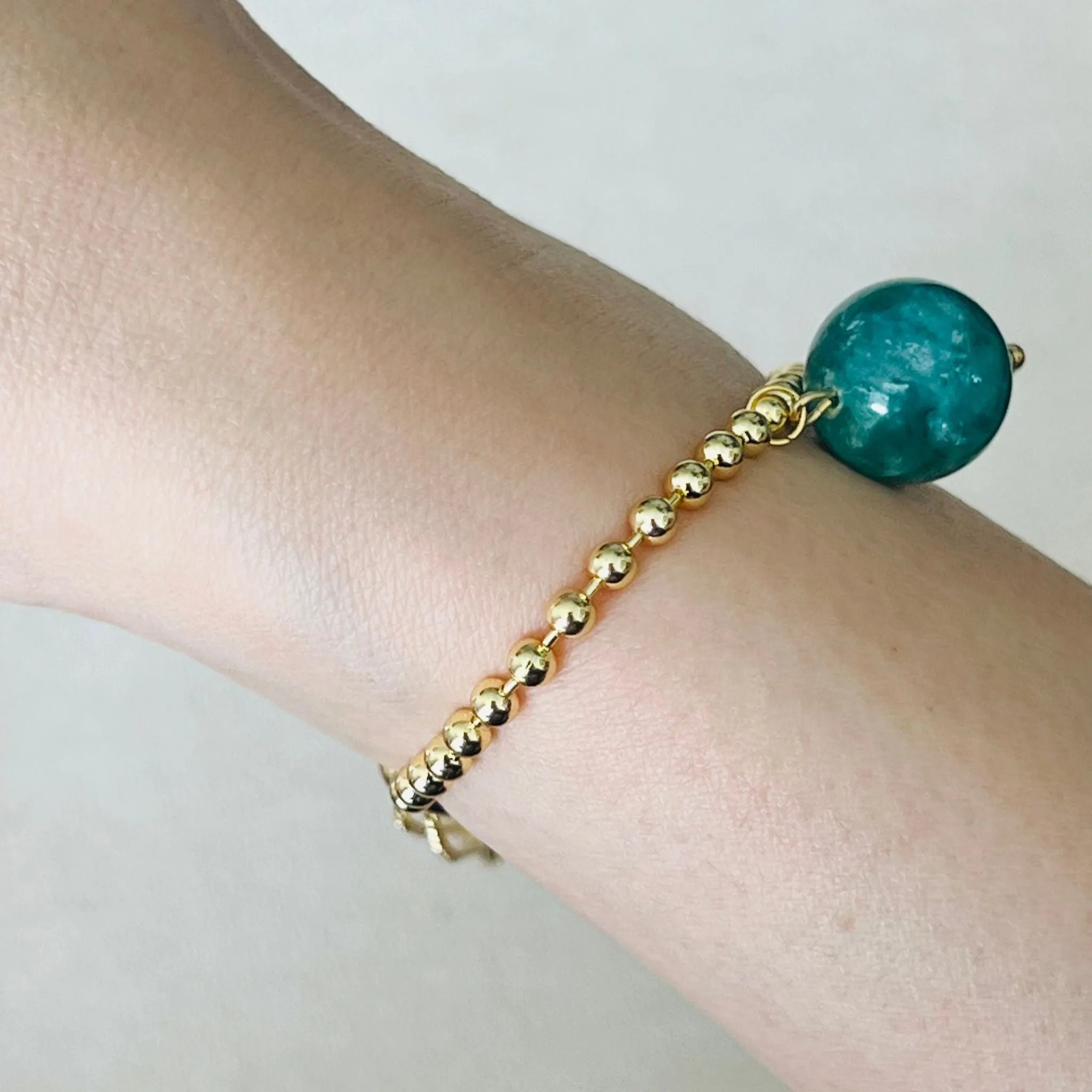 Green Mica La Forma Bracelet