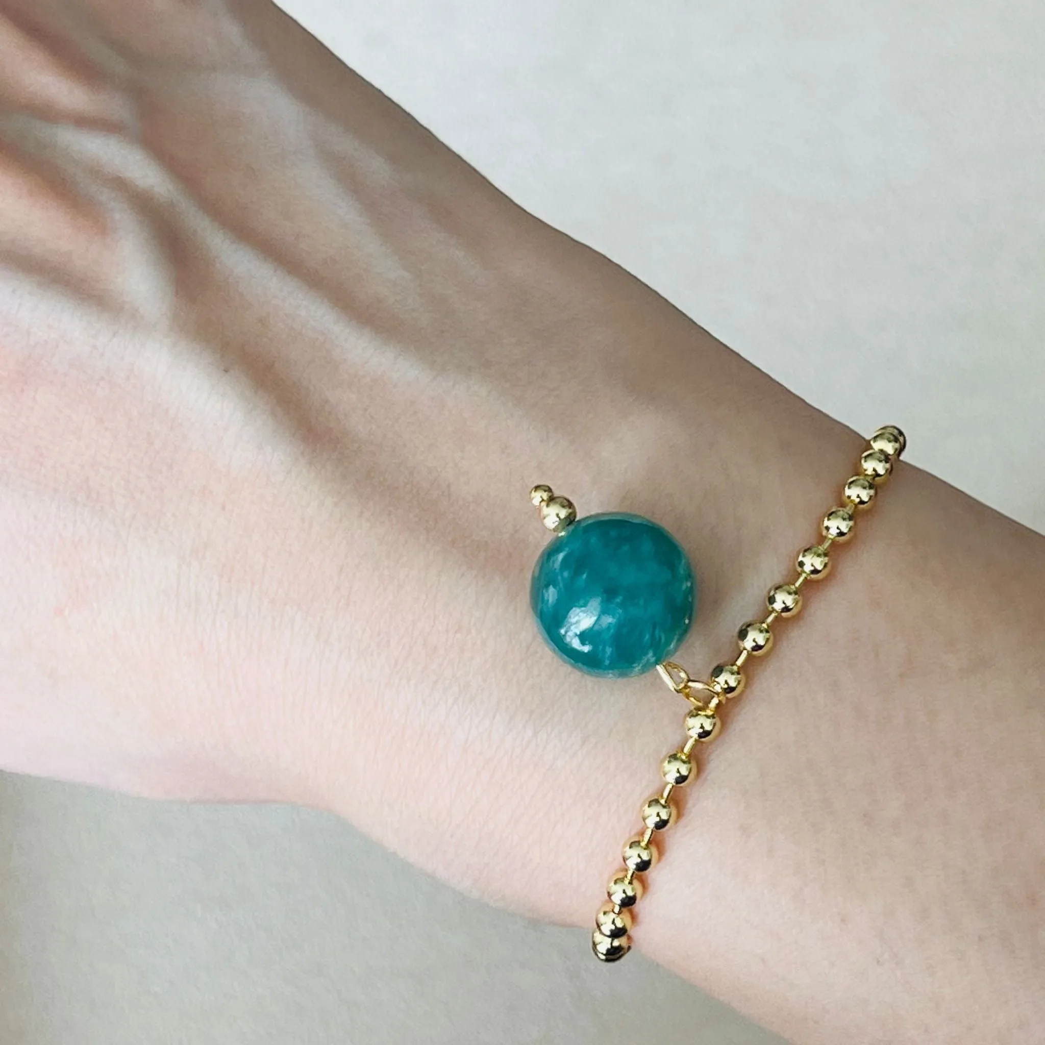 Green Mica La Forma Bracelet