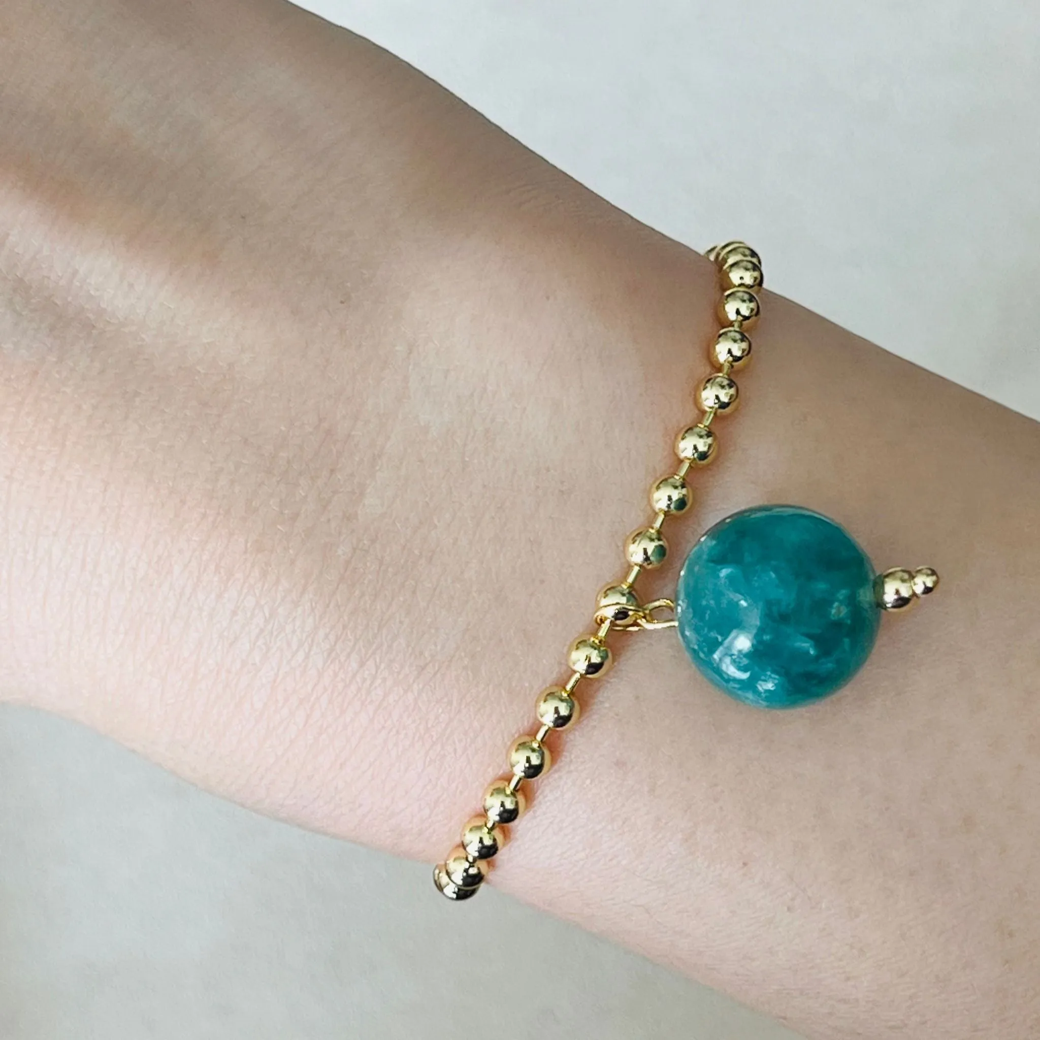 Green Mica La Forma Bracelet