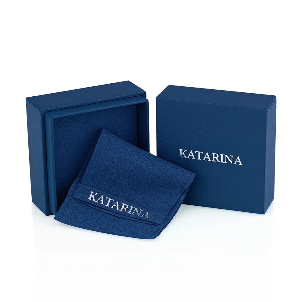 KATARINA 1/4 cttw Channel Set Diamond Men's Ring