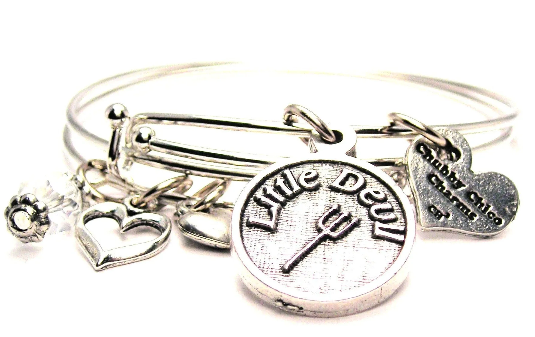 Little Devil Expandable Bangle Bracelet Set