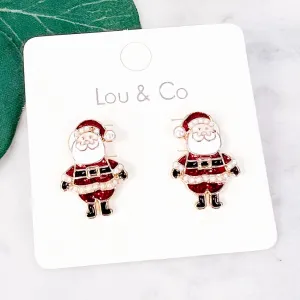 Mini Santa Stud Earrings