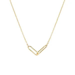 Modern Friends Forever Linked Necklace