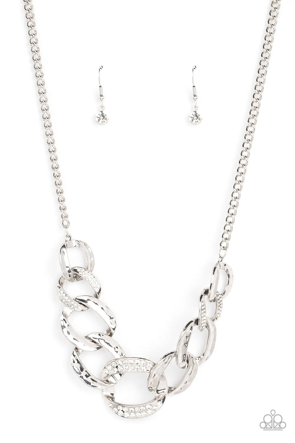 Necklaces Bombshell Bling - White N2150