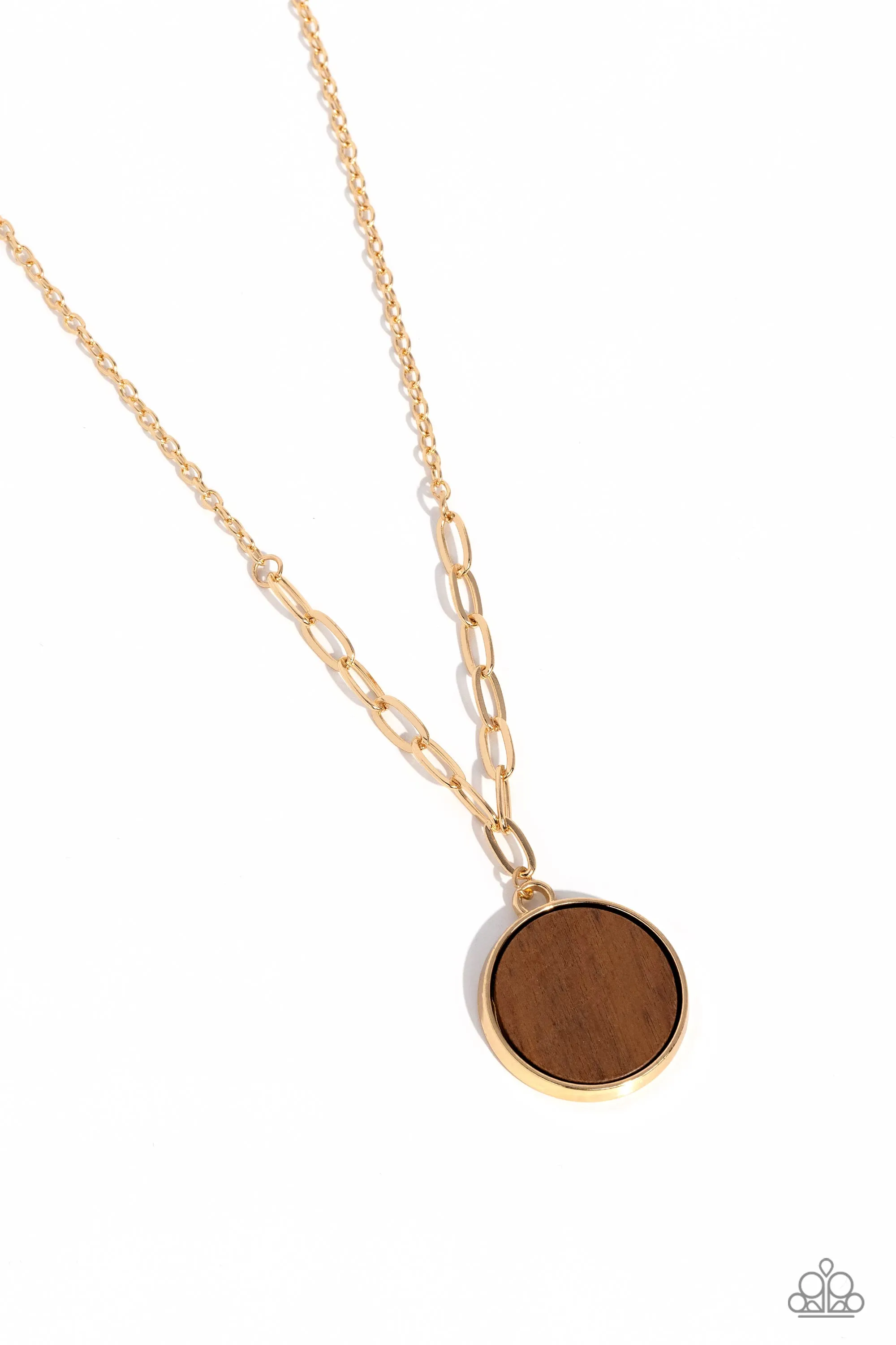 Necklaces WOODnt Dream of It - Gold N424