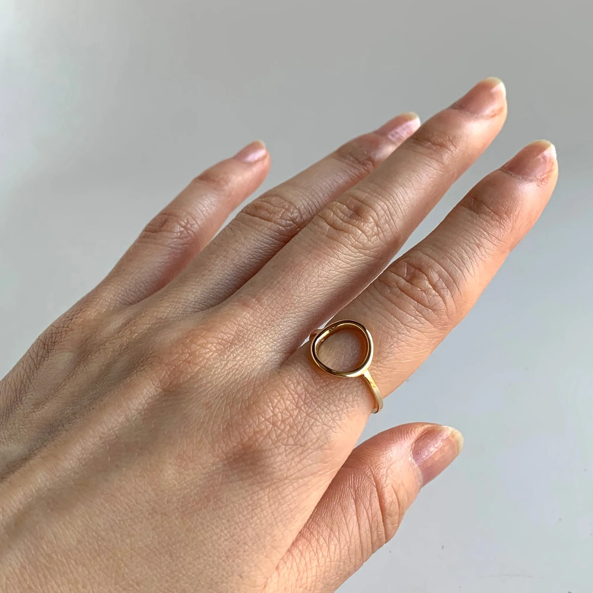 Open Circle Ring