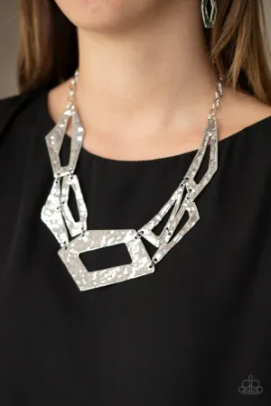 Paparazzi Necklace ~ Break The Mold - Silver