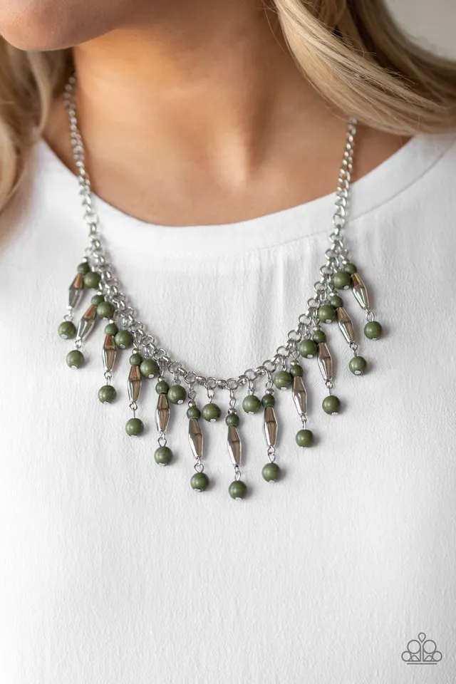 Paparazzi Necklace ~ Earth Conscious - Green