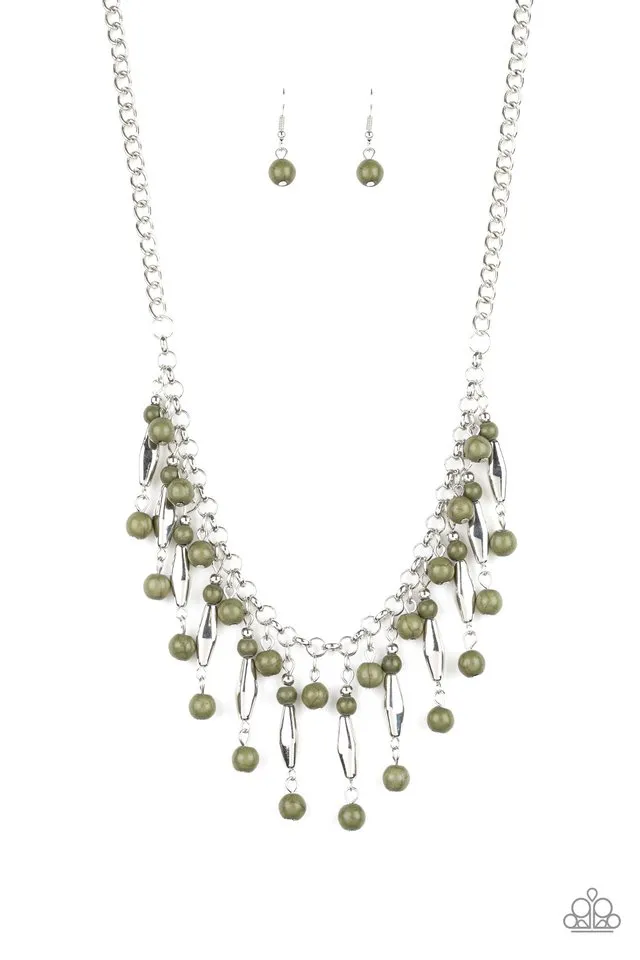 Paparazzi Necklace ~ Earth Conscious - Green