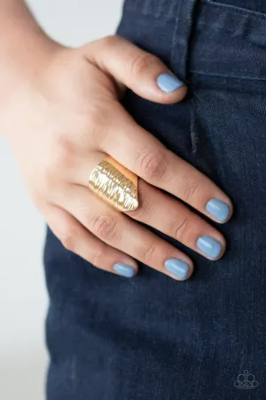 Paparazzi Ring ~ Make Your Mark - Gold