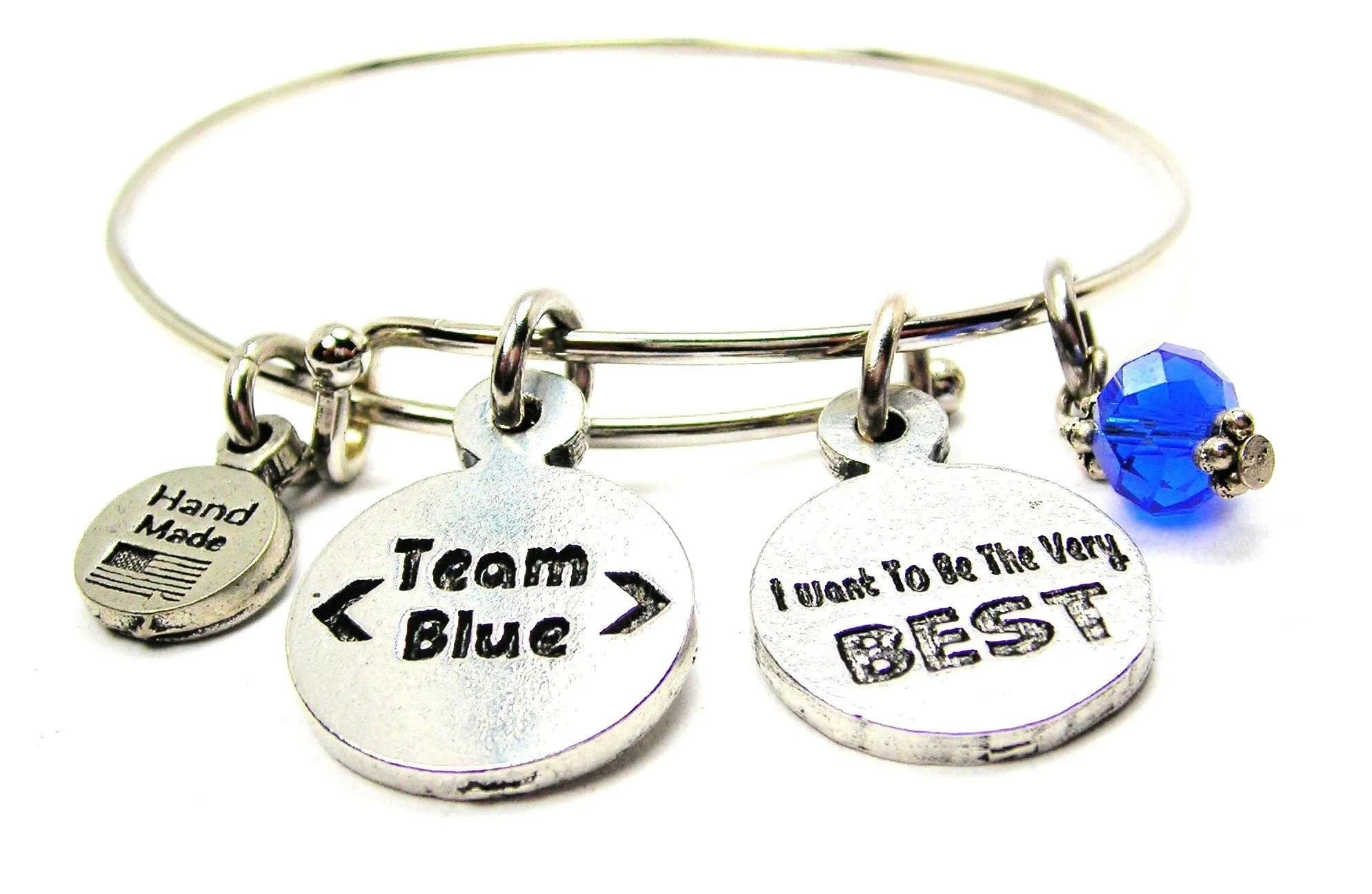 Pokémon Team Blue - Mystic I Wanna Be The Very Best Bangle Bracelet