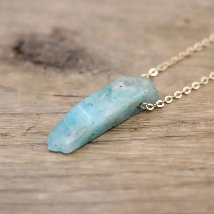 Raw Stone Necklace