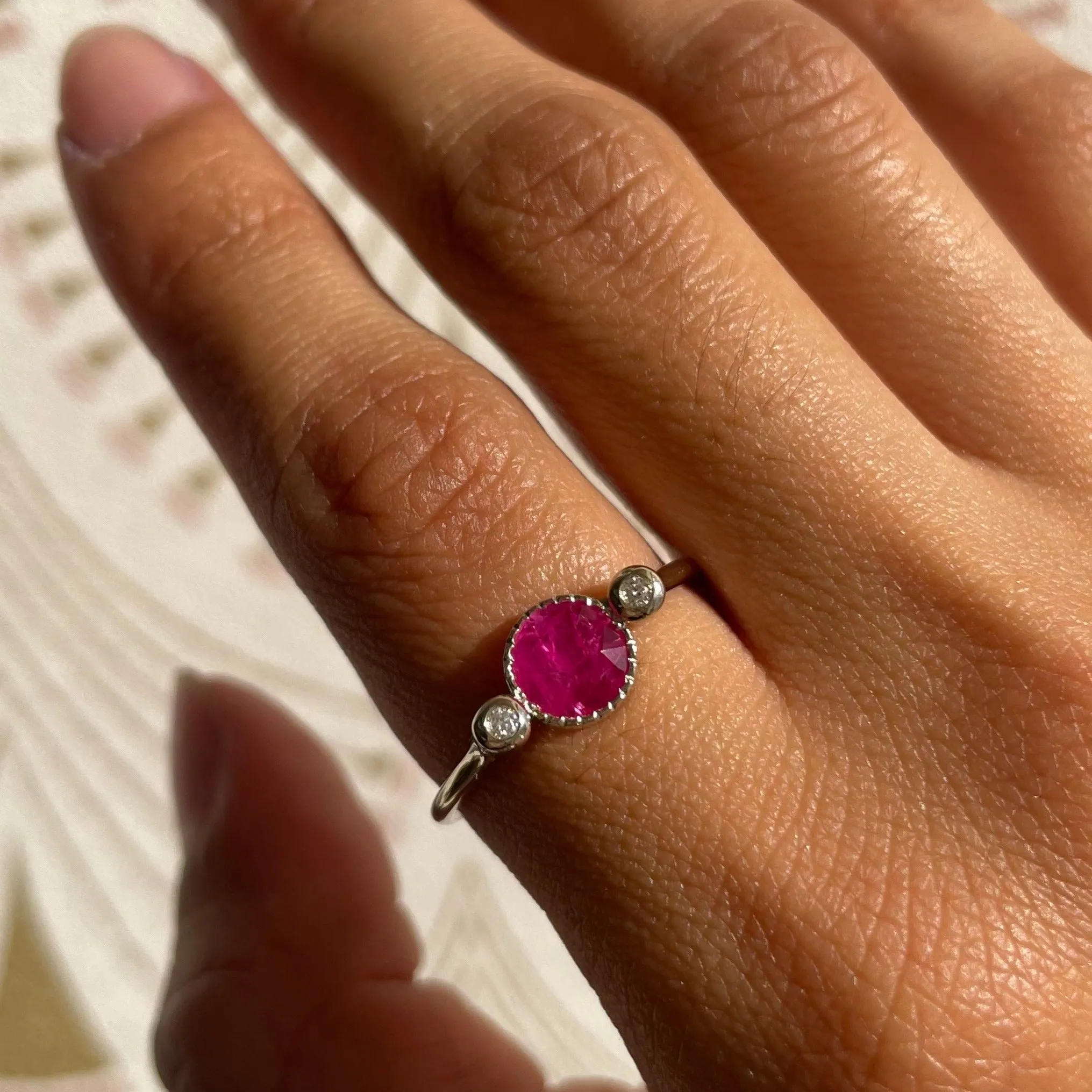 Ruby Sinfonia Ring