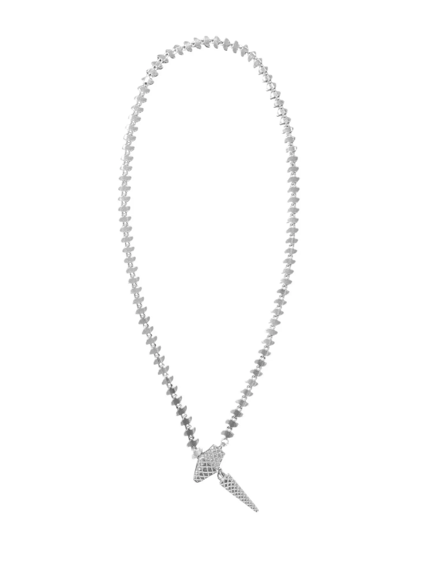 Serpent Necklace - Silver