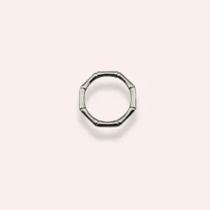 Silver Bamboo Ring