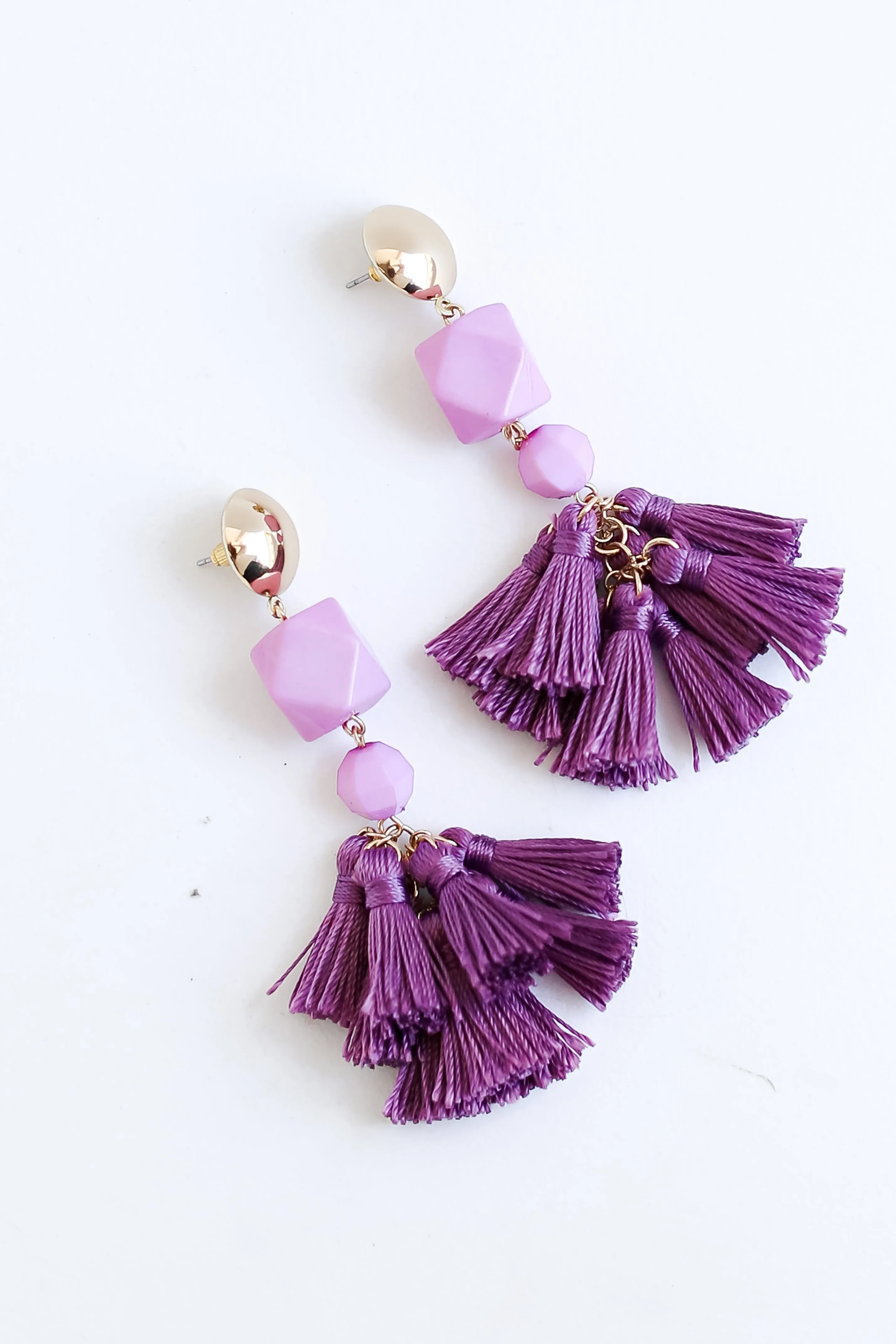 Sutton Tassel Statement Earrings