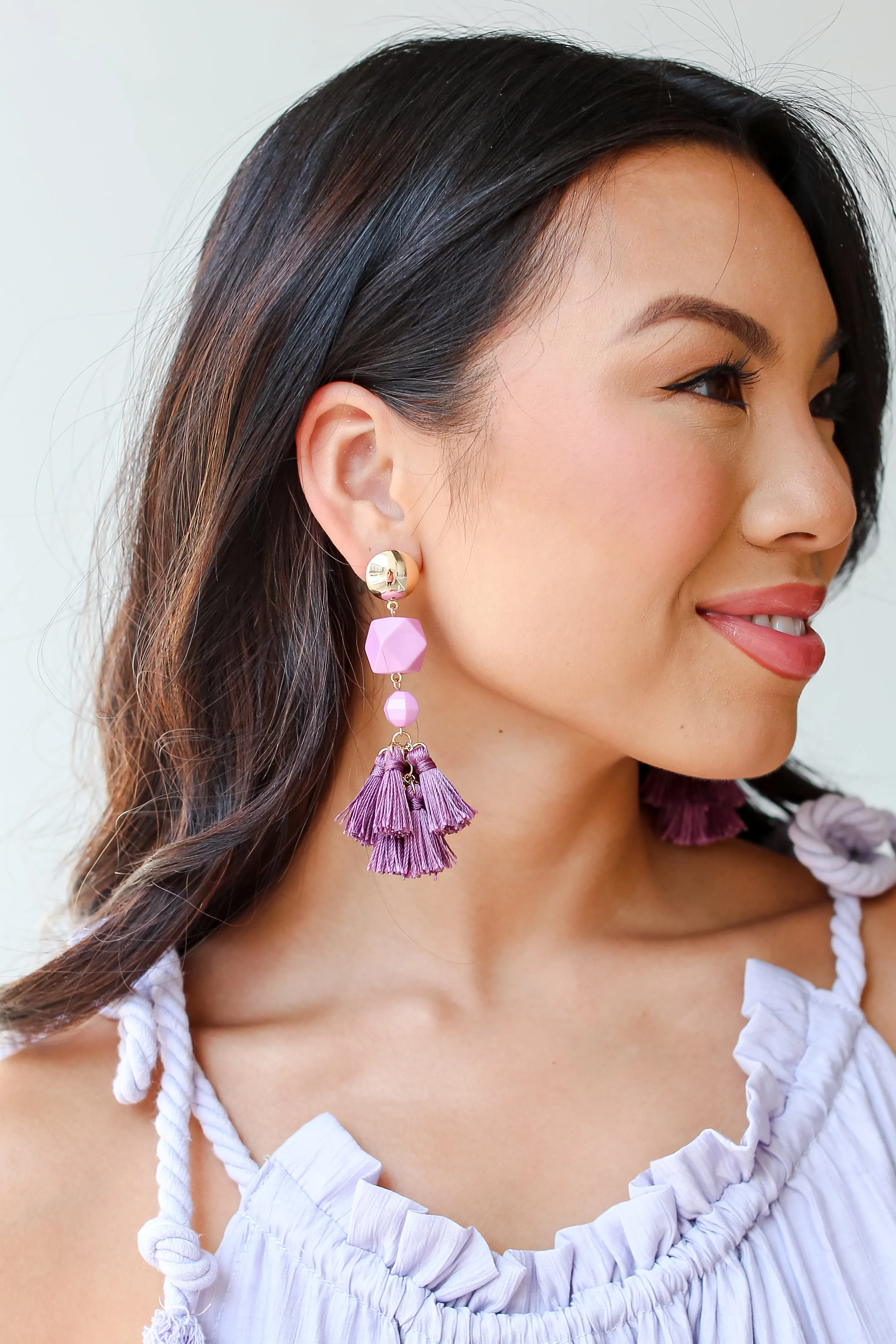 Sutton Tassel Statement Earrings