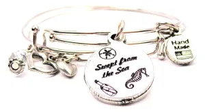 Swept From The Sea Expandable Bangle Bracelet Set