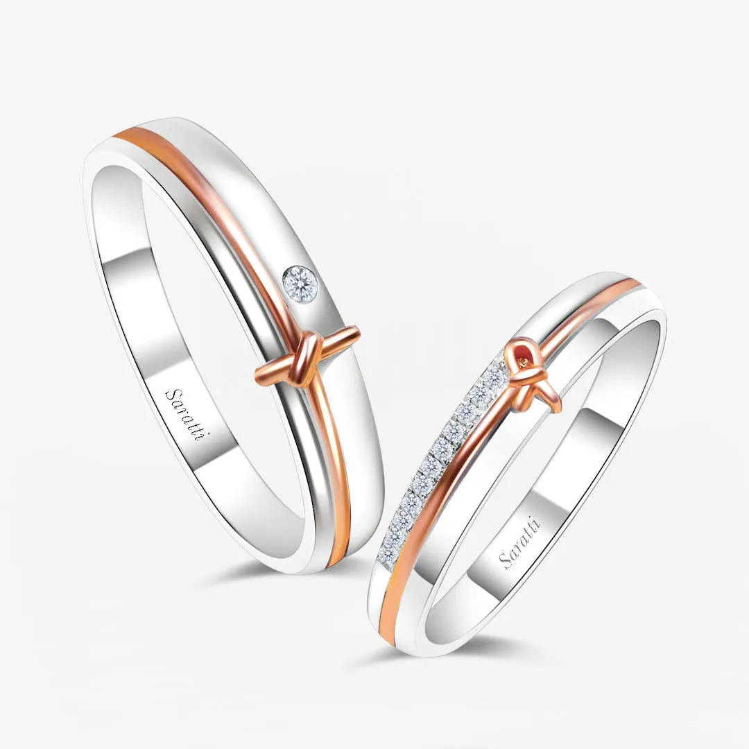 The Love Notes Wedding Band Set | His & Hers