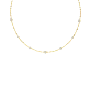 Timeless grace diamond Gold necklace