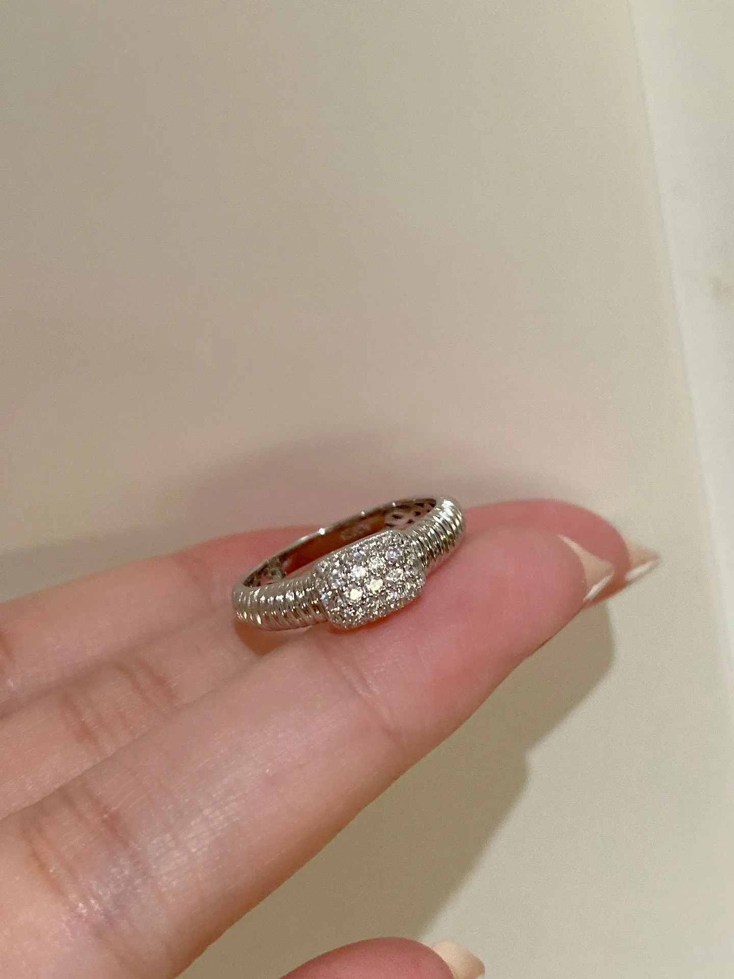 Vintage Style Baguette Ring