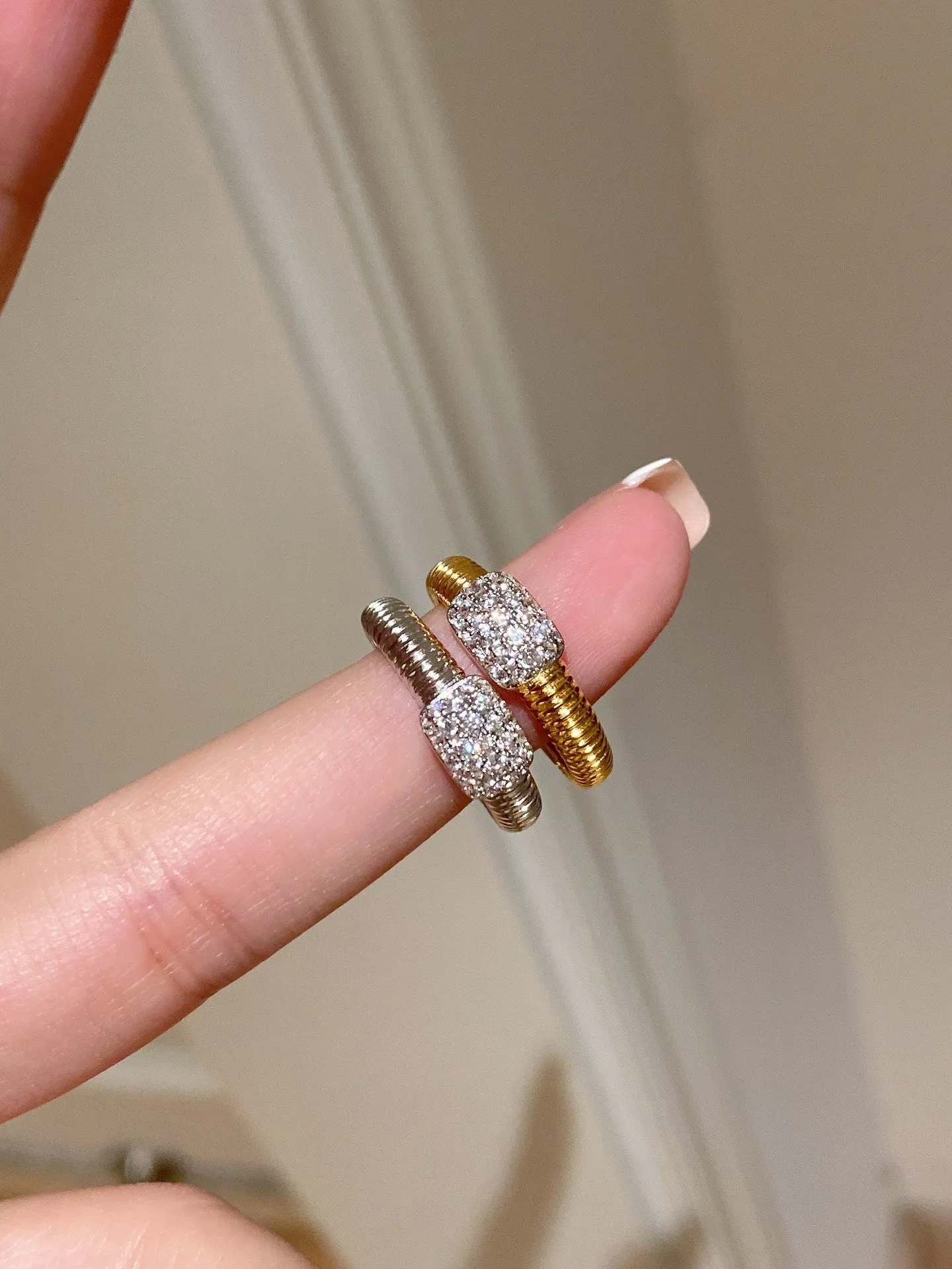 Vintage Style Baguette Ring