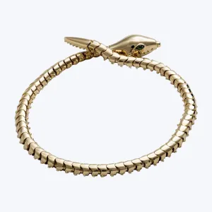 Yellow Gold Serpent Bracelet